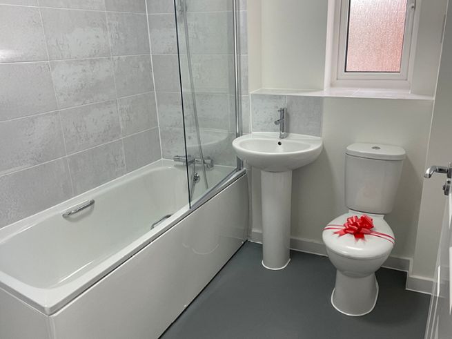 Interior plot 265, typical 2 bedroom house